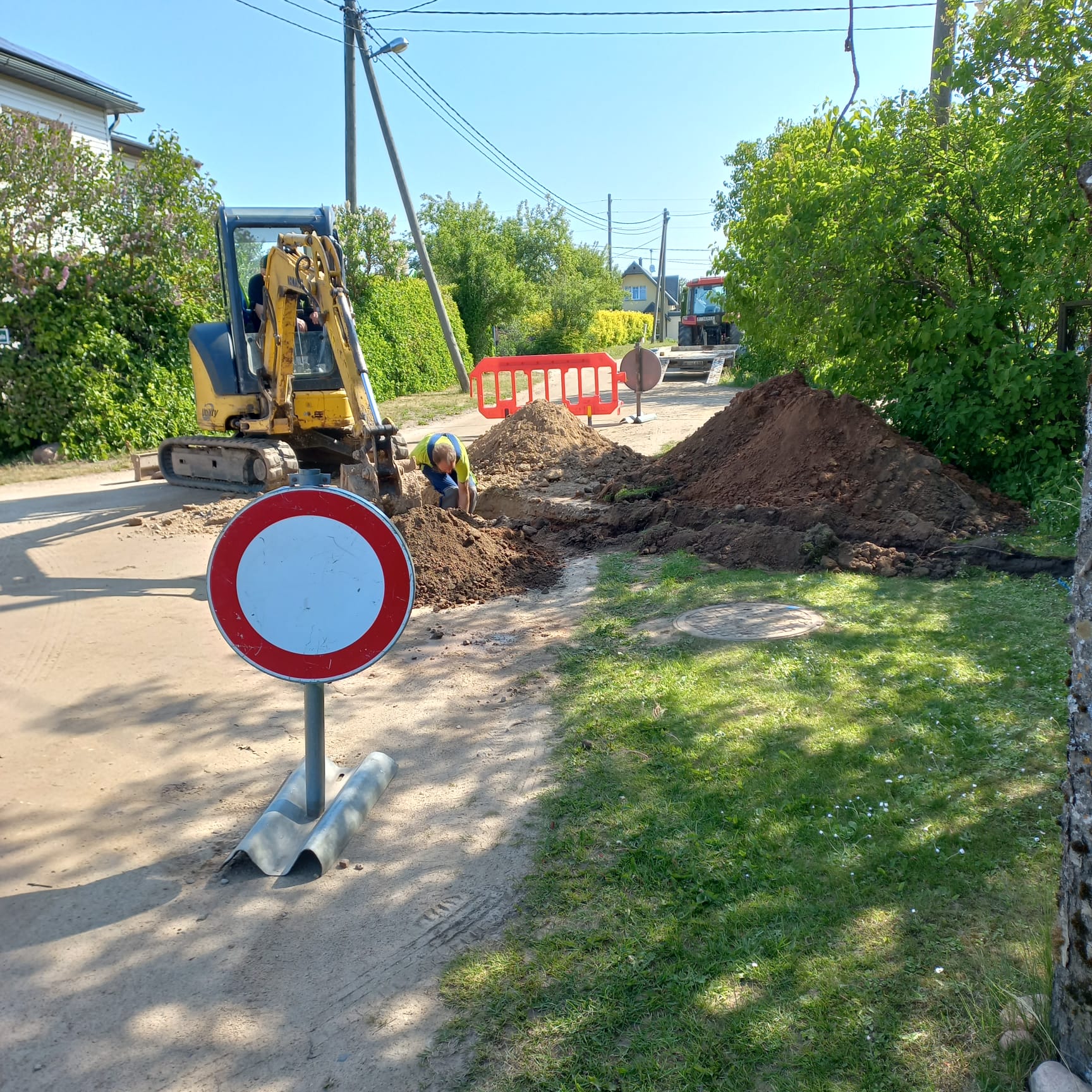 Ūdensvada un kanalizācijas pievadu izbūve Pulkveža Brieža ielā, Siguldā